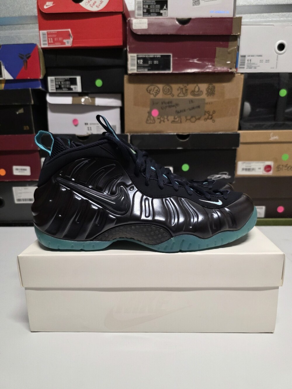 Nike Air Foamposite Pro 'Aqua' Sz 12